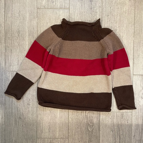 [SOLD] ❌ BABY GAP EUC Boys Sweater - red brown tan 5 Toddler - Picture 3 of 3